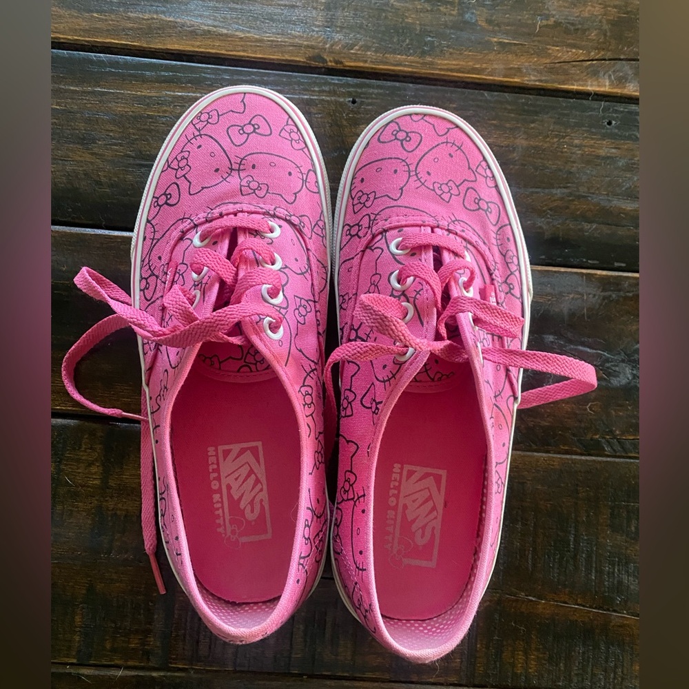Pink Vans Hello Kitty shoes